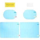 PACKOVE 4 Stück Auto Rückspiegelfolien Antibeschlagfolie und...