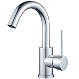 Rainysprit Wasserhahn Bad 360° Drehbar, Edelstahl Waschtischarmatur...