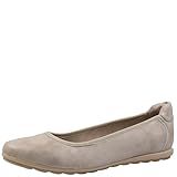 s.Oliver Damen Ballerinas aus Kunstleder Elegant Beige (Beige), 40