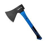 HÖGERT TECHNIK Äxte 600g mit Glasfaserstiel - Universalaxt zum Spalten...
