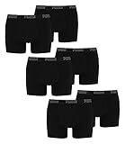 PUMA 6 er Pack Boxer Boxershorts Men Herren Unterhose Pant Unterwäsche,...