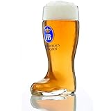 Bierglas Original Hofbräuhaus München 'Stiefel' 0,5 l | Bierkrug |...