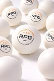 RPG 3-Sterne-Tischtennisbälle, ITTF-Qualität, ABS, ab 40 Jahren