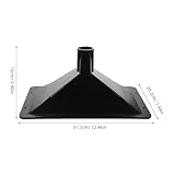 SHOWERORO Rechteckiges Hochtonlautsprecherhorn aus Kunststoff 26mm...