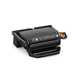 Tefal GC7178 OptiGrill+ erneuerte Kochstufenanzeige, 6 Automatikprogramme,...