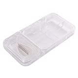 Yardwe Medikamentensplitter mit Silikonpad Kleiner Tablettenschneider und...