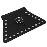 SOPOTUTU Motorrad Kotflügel Schutzblech aus Leder mit Nieten Dekorative...