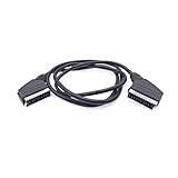 JZK 1.5 m SCART-Kabel, SCART-Kabel, Stecker auf Stecker, 21-poliger...
