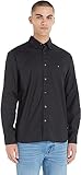 Tommy Hilfiger CORE FLEX POPLIN RF SHIRT Freizeithemden Herren, Schwarz...