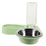Garneck Automatischer Katzenfuttermittelspender mit Schalen Futter und...