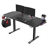 ULTRADESK Level V2 LED RGB Computertisch Gaming Tisch Schreibtisch mit...