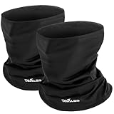 Tavaler Schlauchschal Herren/Damen Winter 2 Stück, Multifunktionstuch...