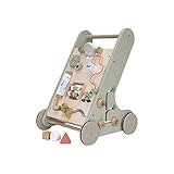 Little Dutch 7072 FSC Holz Activity Laufwagen - Little Goose Gans, mint