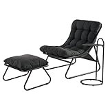 Grand patio Loungesessel Outdoor Gartenliege, Relaxsessel Sonnenliege...