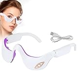 Augenmassagegerät,2 in 1 3D EMS Augenpflegegerät mit Vibration und...
