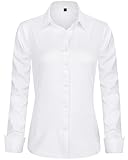 J.VER Bluse Damen Casual Business Bluse Damen Button Down Shirts Klassische...
