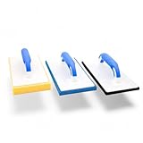 Werkfit Profi Fliesenwaschbrett & Reibebrett Set – 3-teilig mit Softgriff...