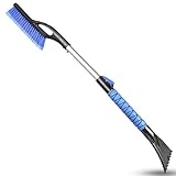 HEEYA Auto Eiskratzer, 84cm ausziehbare Auto Schneebürste and Schneebesen...