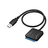 Alipis 3,5 Zoll Festplattenadapter USB 3.0 Kabel mit 12V Stromversorgung...