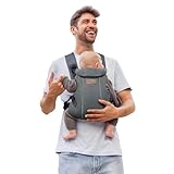 Jané Dual, ergonomische Babytrage, von Geburt bis 15 kg, 3 Positionen,...