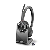 Schnurloses Poly Voyager 4320 UC-Headset und Ladestation –...