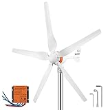 VEVOR Windturbinengenerator 500 W Windgenerator, 12 V Elektrisch MPPT...