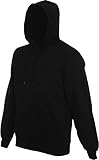 Fruit of the Loom Hooded Sweat Schwarz - XXL