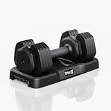 Dripex Hantel Verstellbare Kurzhantel 11 kg Einzeln, Hanteln mit...