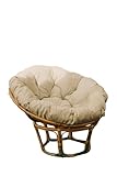 chilly pilley Papasan Papasansessel Rattansessel Auflage Sesselkissen...