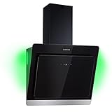 Klarstein Dunstabzugshaube 60cm, Abluft-Dunstabzugshaube, Abzugshaube mit...