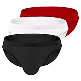 Herren Weich Unterhosen 3er Pack Dreieck Bikini Unterwäsche Slips...