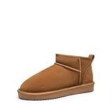 DREAM PAIRS Damen Stiefeletten Winterstiefel wasserfest warme Schneestiefel...