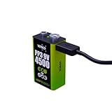 VERICO LoopEnergy 9V Block 2er Pack, PP3, 4500 mWh, Wiederaufladbare USB-C...