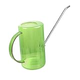 Toyvian Große Gießkanne mit Langem Ausguss aus Transparenter Grüner...