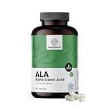 HealthyWorld ALA – Alpha-Liponsäure – 650 mg pro Tagesdosis – 180...