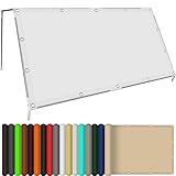 Sonnensegel inkl Befestigungsseile 220 x 250 cm,Wasserabweisend...