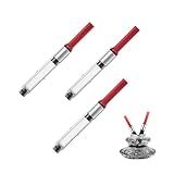 WOUYTPE 3 Stück Füllfederhalter Tintenkonverter, Tinten-Konverter...