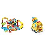 VTech TUT TUT Baby Flitzer - Feuerwehrstation – Interaktives Spielset mit...