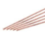 QUARKZMAN 5er-Pack Reiner Kupfer Rundstab 2mm/0,08 Zoll Durchmesser...