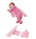 YZNLOQ Safer Baby Seitenschläferkeil, Anti-Roll-Babykissen, 45° Nclined...