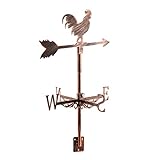 Dyna-Living Wetterhahn Windfahne Weather Cock Wetterfahnen Weather Vane...