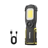 Napatyre LED Arbeitsleuchte Werkstattlampe, 1000LM Taschenlampe LED...
