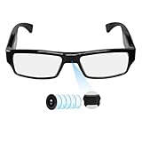 Hereta Spy Camera Glasses with Video Support Up to 256GB TF Card 1080P...