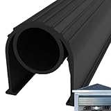 Qurygin Dichtungsstreifen für Garagentor, 5 m, wetterfeste...