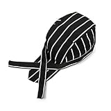 Zanthicia Unisex Frau Mann Professionelle Kochmütze mit verstellbarem...