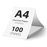 (100 Blatt) A4 Faltbares Thermopapier, BPA-frei, schnelltrocknendes...