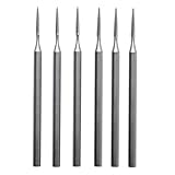 BLASHRD 6-Teiliger Schmuck-Fräser mit Kegelschliff - 3/32 Schaft, Langer...