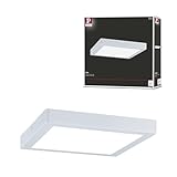 Paulmann 71022 LED Panel Abia 300x300mm eckig Tageslichtweiß Weiß...