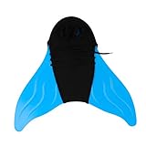 DNFUN Mermaid Schwimmflossen für Kinder, verstellbare Mermaid Design...