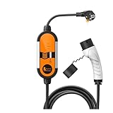 TIEOAXFT Typ2 EV tragbares Ladegerät 16A 3,5 kW Typ1 J1772 Adapter...